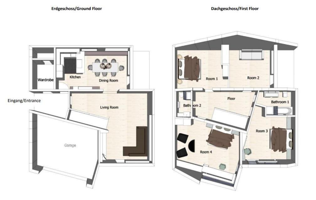 Haus4Zimmer - Luxus Mit Blick Ueber Den Bodensee - Mit Garage Bregenz Exteriör bild